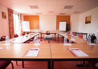 Salle Alizée 40m² Le Clos de l'Aube Rouge Hotel Séminaires Montpellier